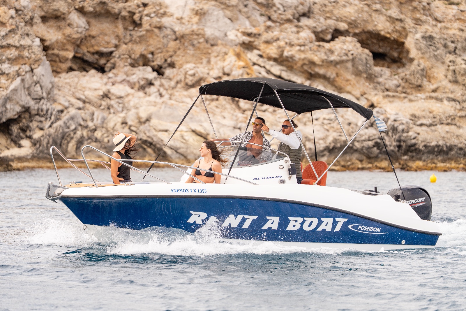 Dream Boats Rhodes – Anemos Private Skippered Cruise to Lindos & East Coast photo
