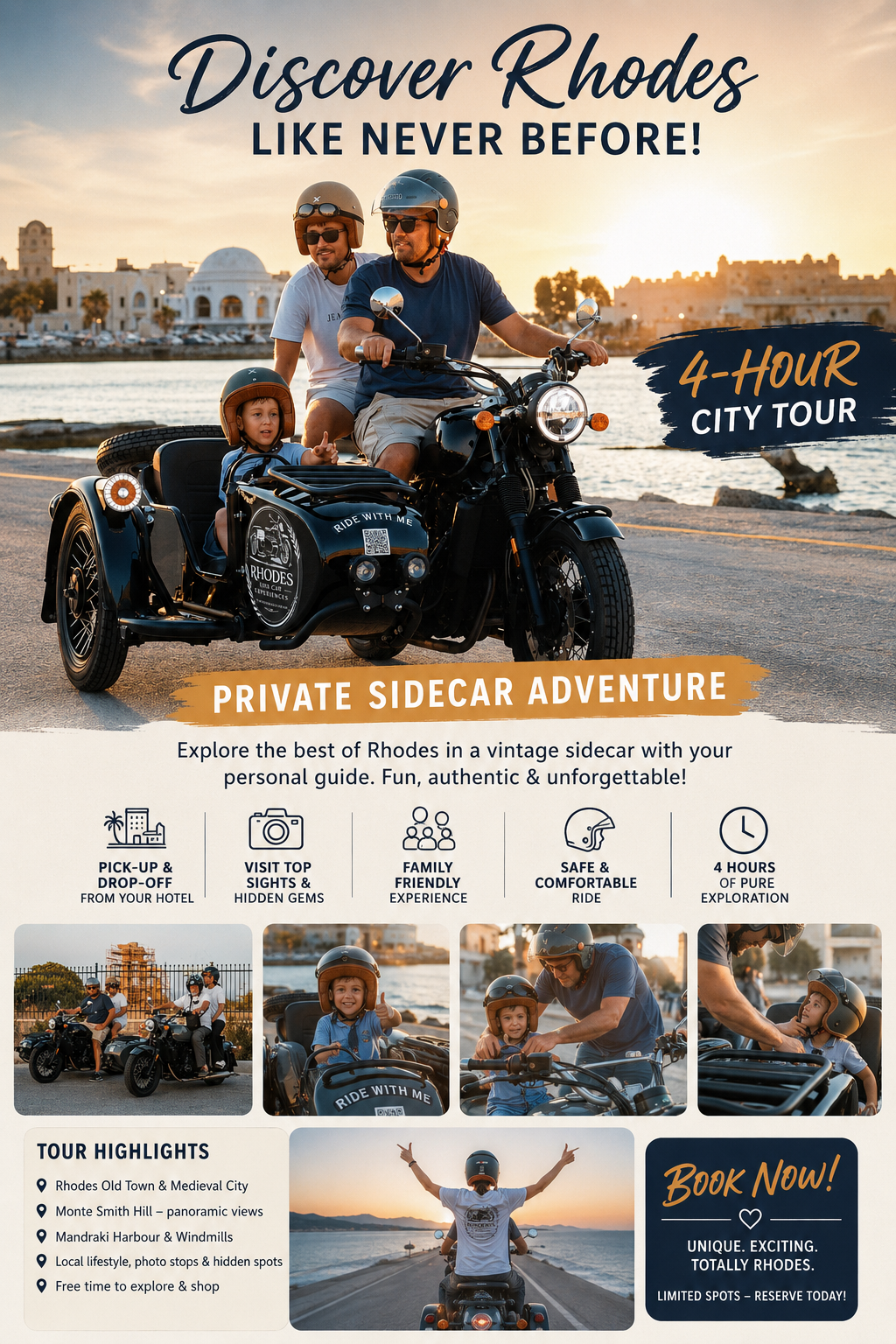 Rhodes Sidecar Tours